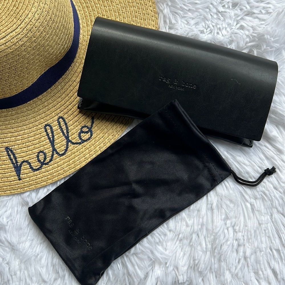 Rag & Bone Sunglasses Case & Drawstring Bag